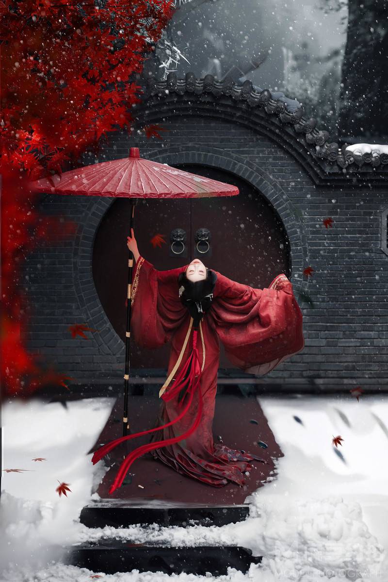 汉服模特
