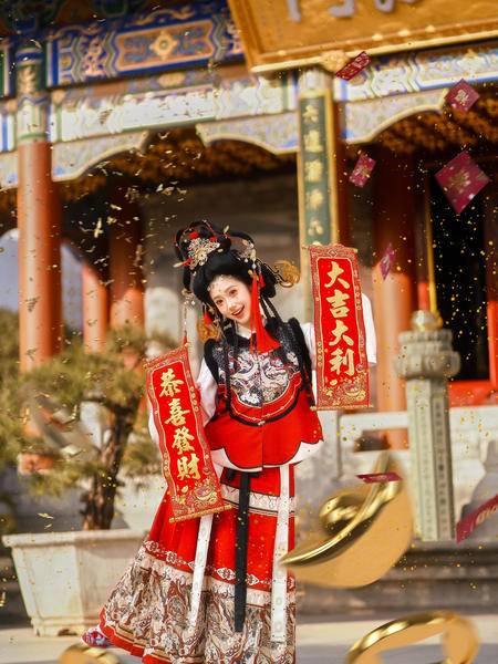 汉服模特