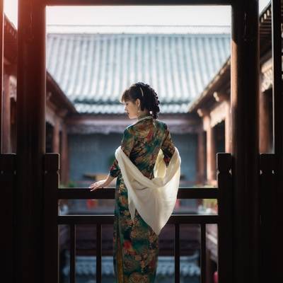 民国模特