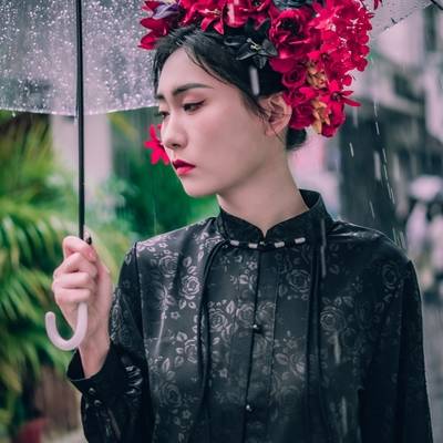 汉服模特