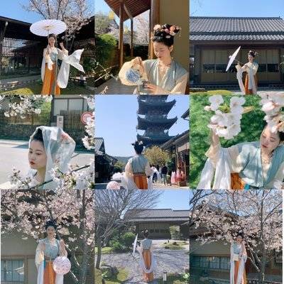 汉服模特