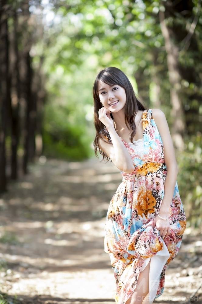 森系模特