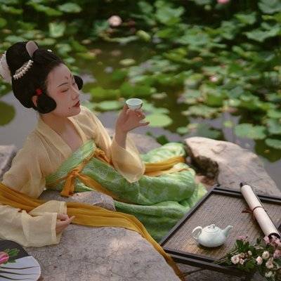 汉服模特