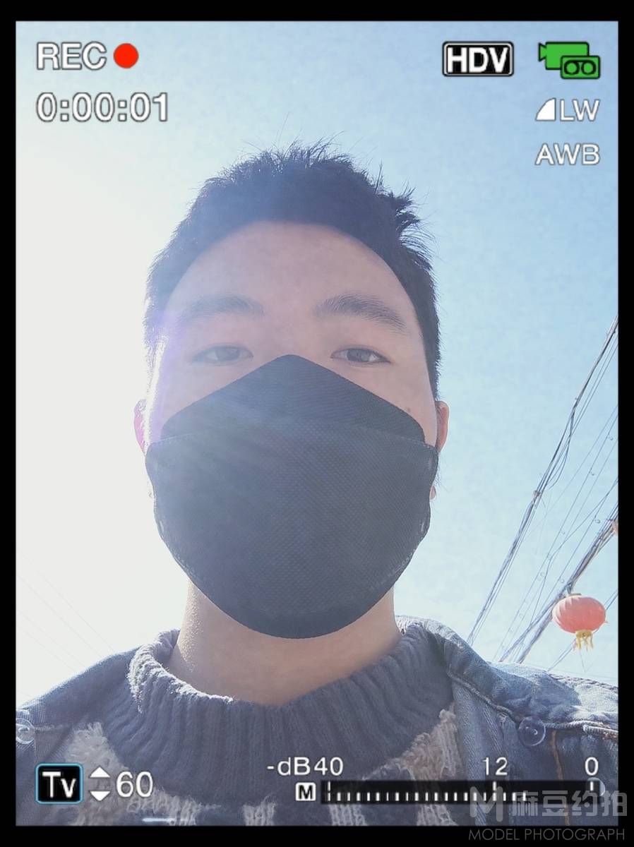 黑白模特