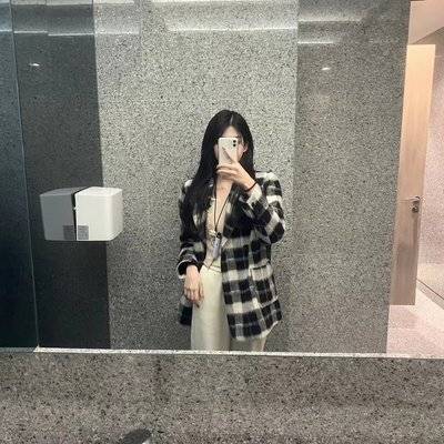 黑白模特