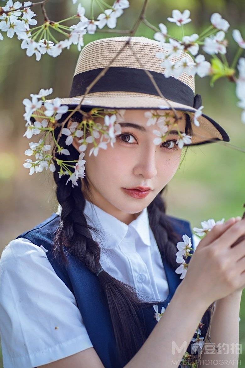 森系模特