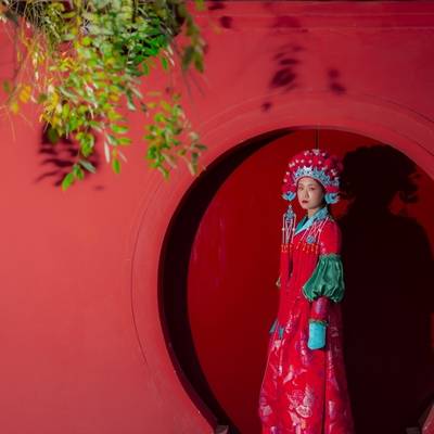 汉服模特