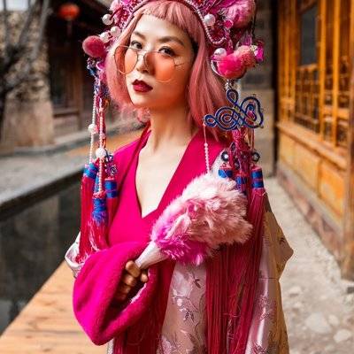 复古模特