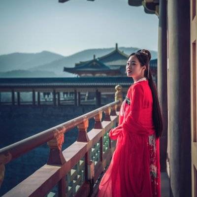 汉服模特