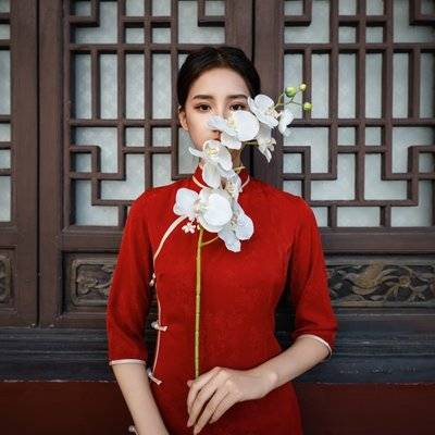 旗袍模特