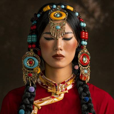 妆容模特