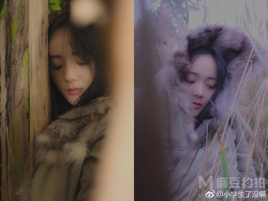 黑白模特