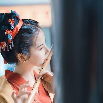 汉服模特