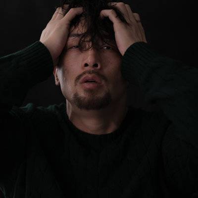 黑白模特