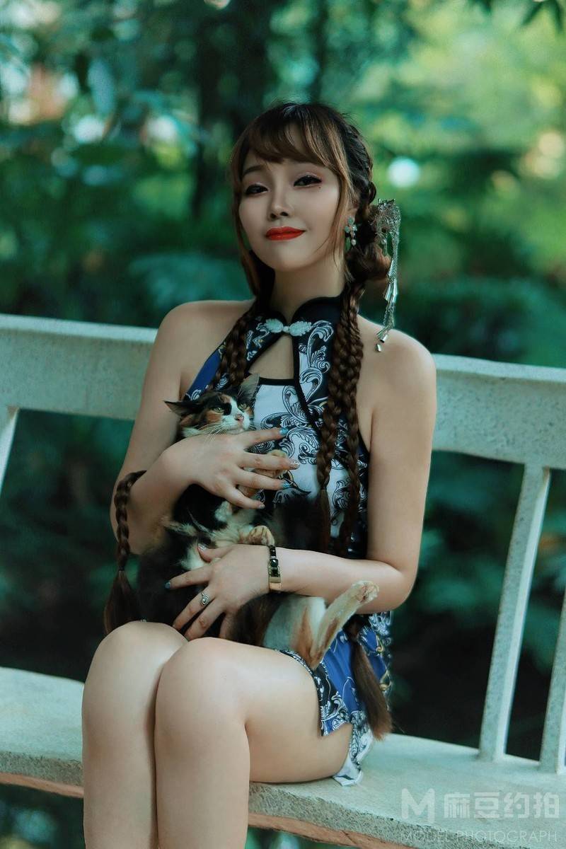 旗袍模特