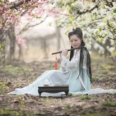 汉服模特