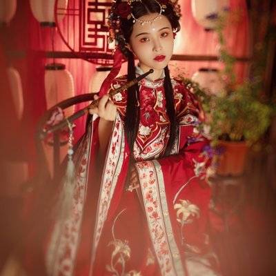 汉服模特