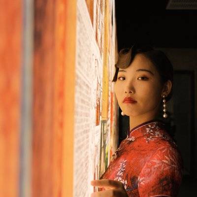 民国模特