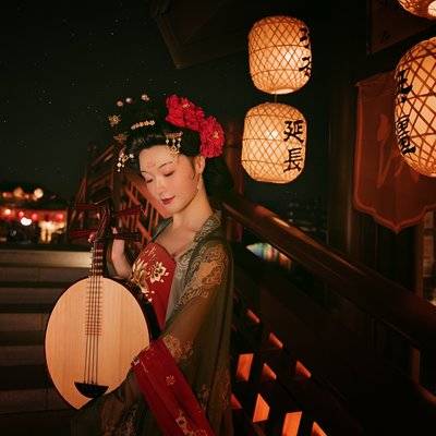 汉服模特
