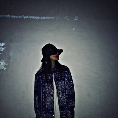 黑白模特