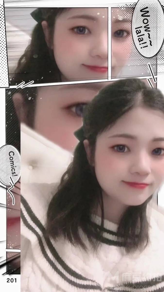 森系模特