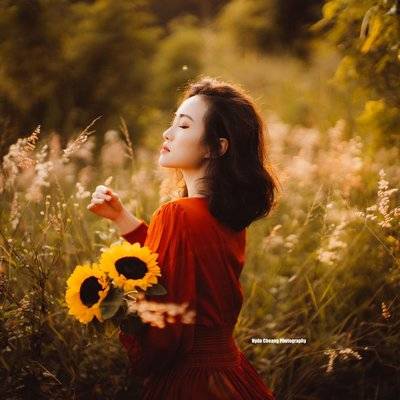 森系模特