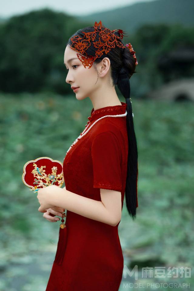 旗袍模特