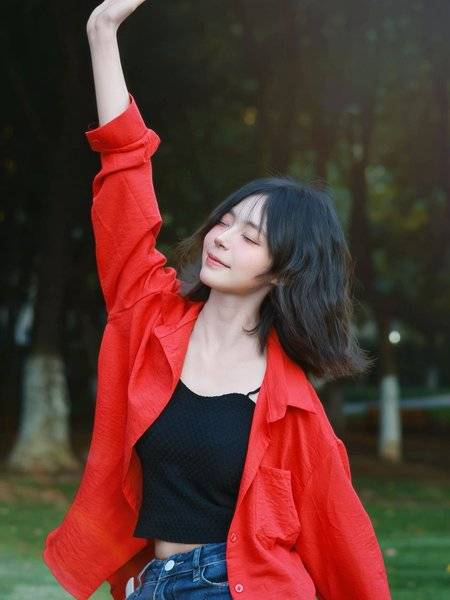 森系模特