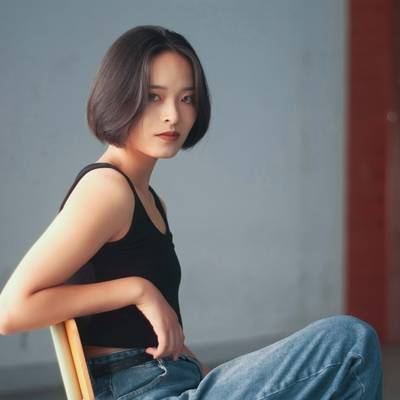 森系模特