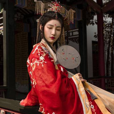 汉服模特