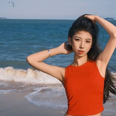 森系模特