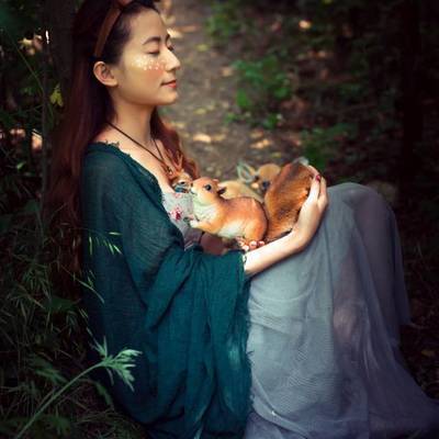 妆容模特