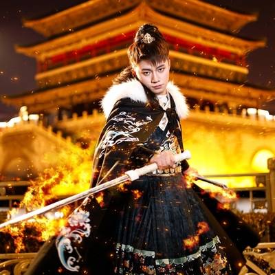 汉服模特