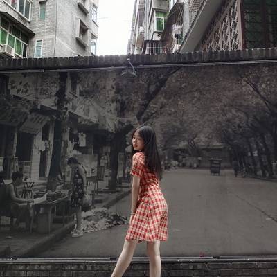 时尚模特