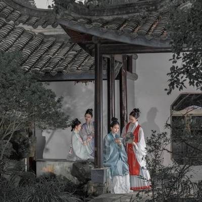 汉服模特
