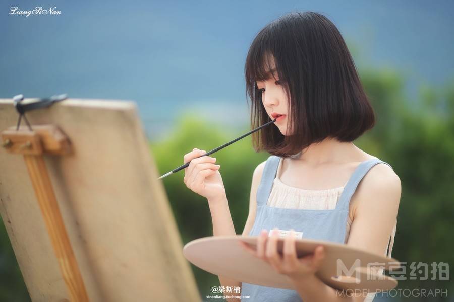 森系模特