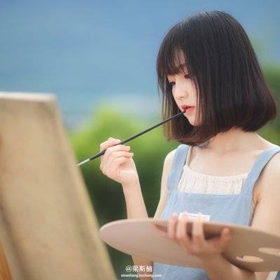 森系模特