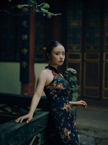 旗袍模特