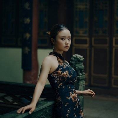 旗袍模特