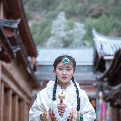 汉服模特