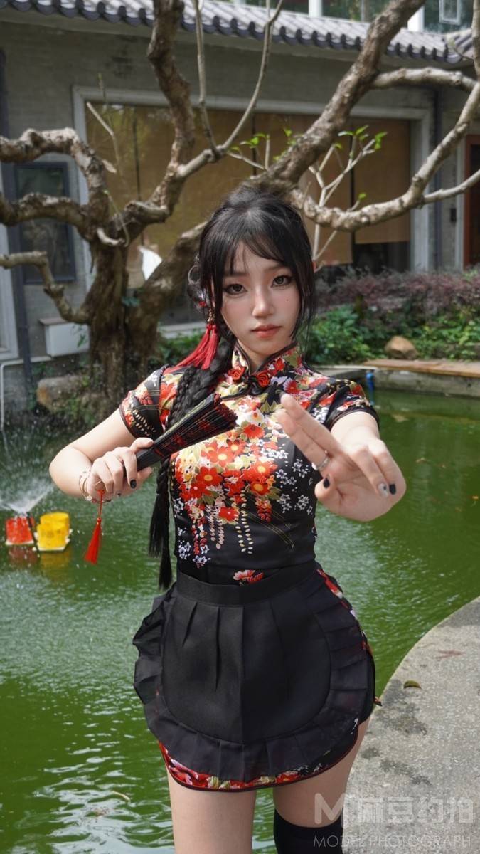 旗袍模特