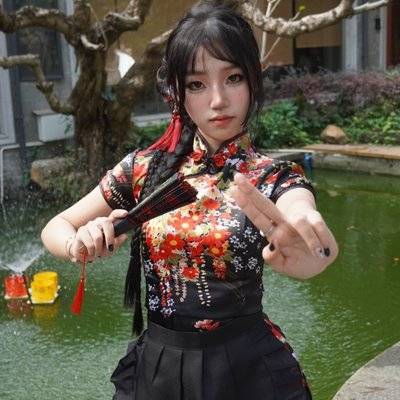 旗袍模特