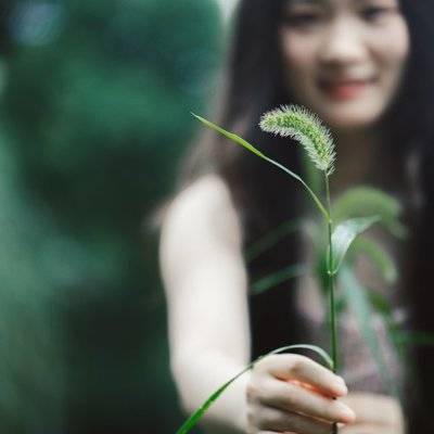 森系模特