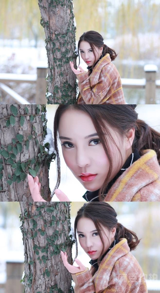 森系模特