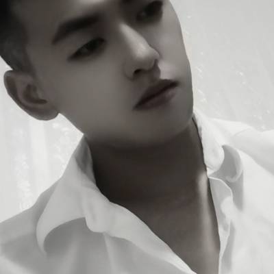 黑白模特