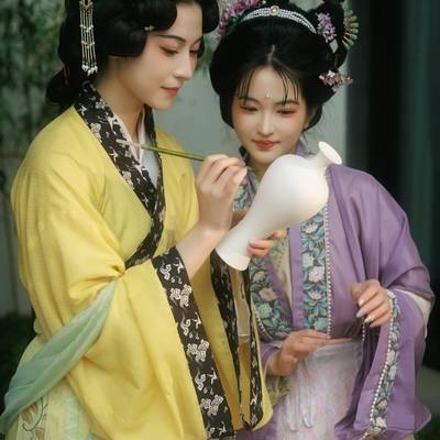 汉服模特