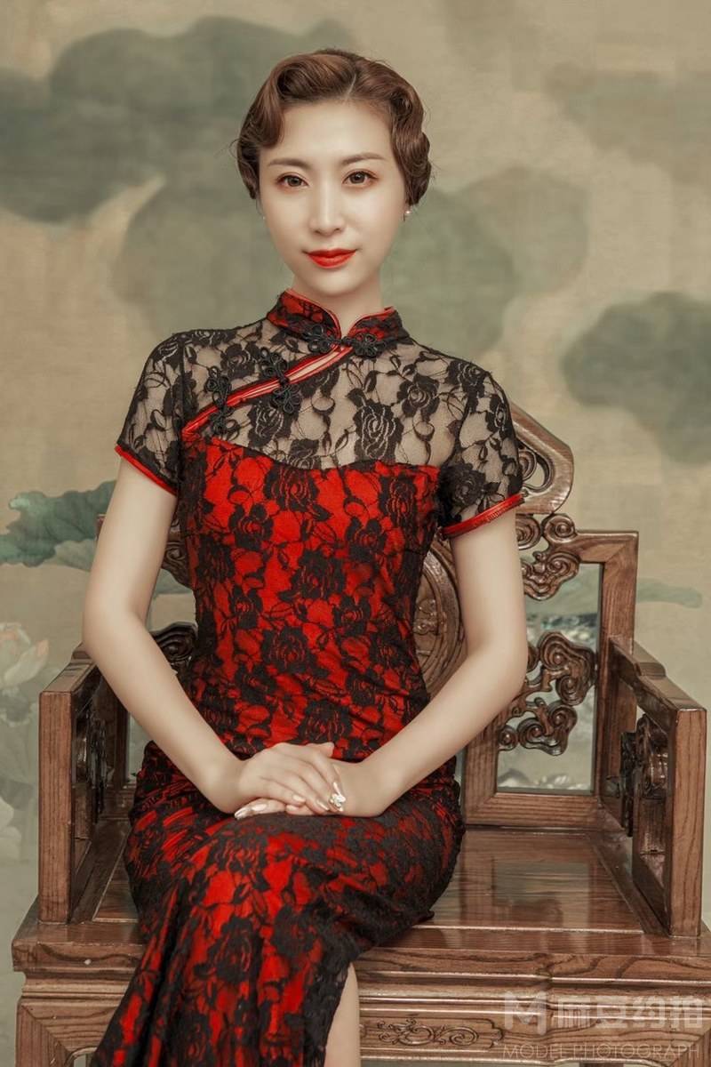 旗袍模特