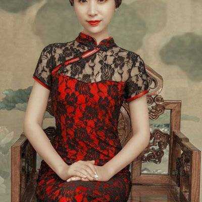 旗袍模特