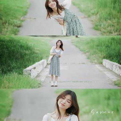 森系模特