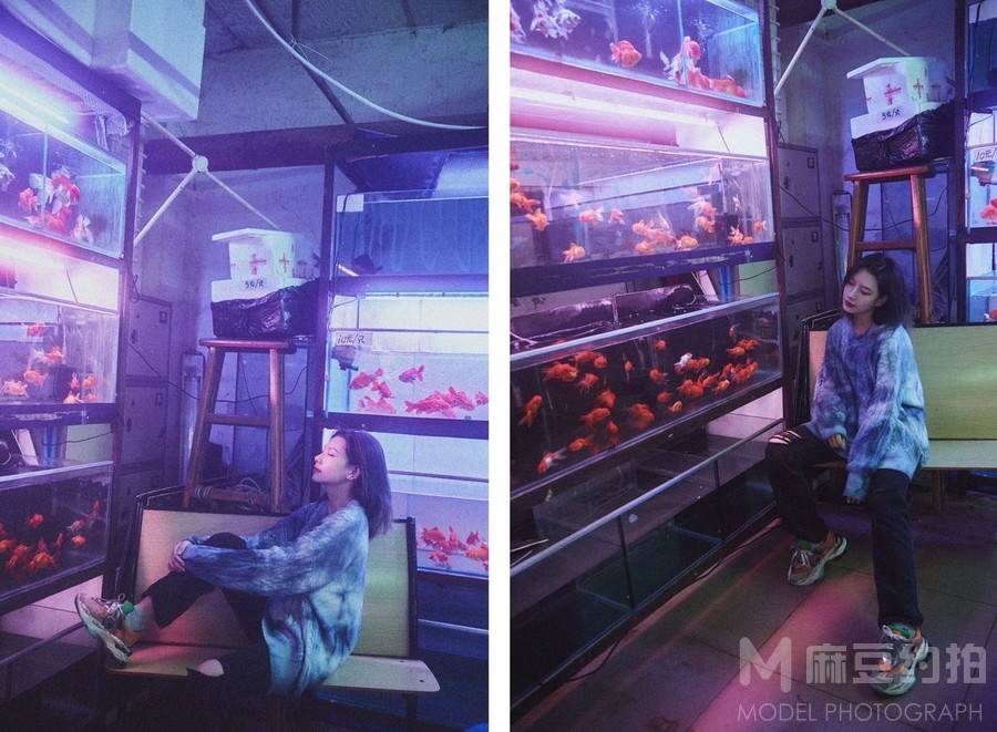 胶片模特